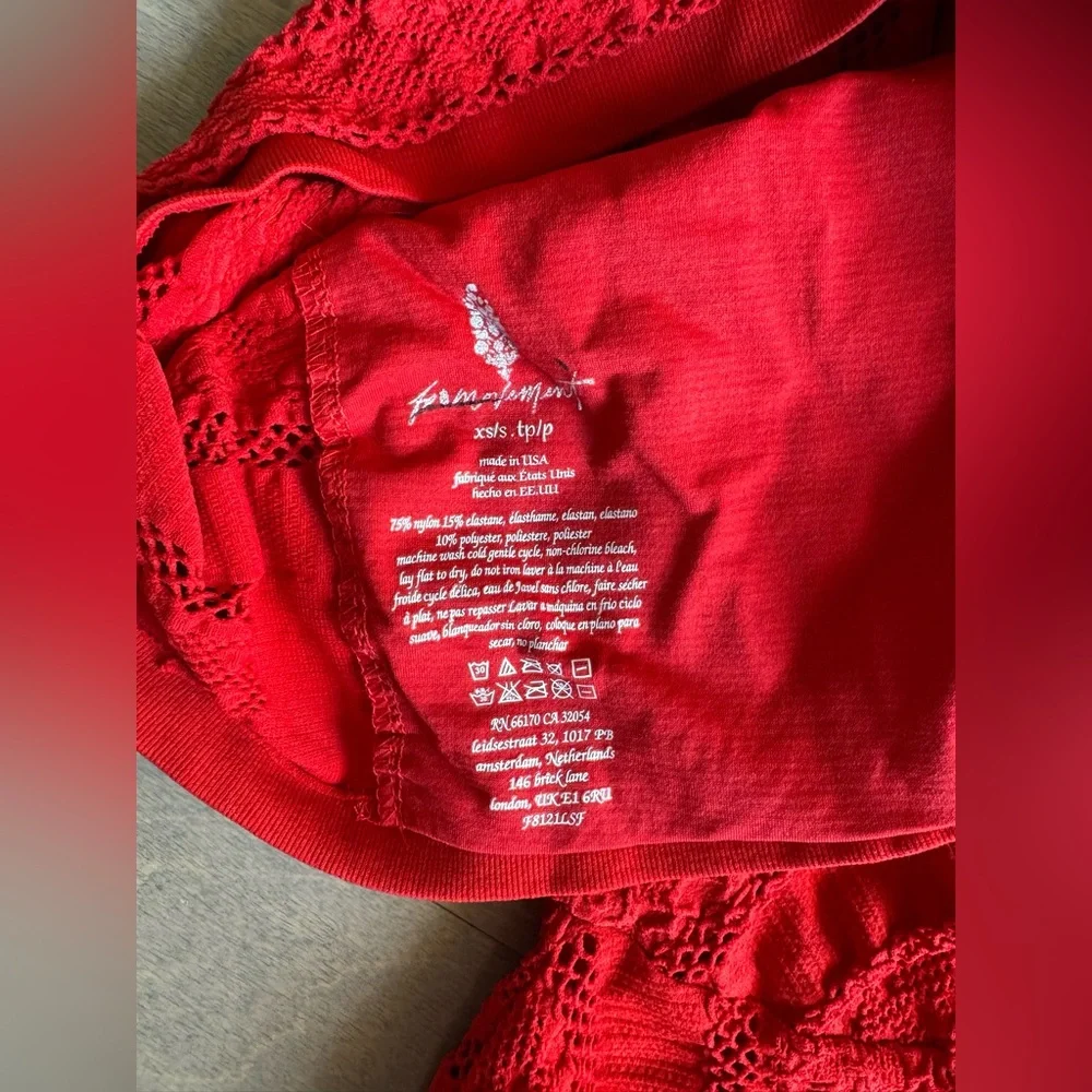 NWOT Free People Movement Take On Me Layer Top-Winterberry